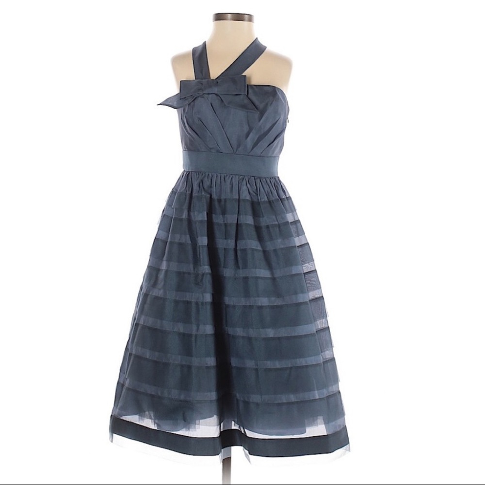 Vintage inspired midi tea dress